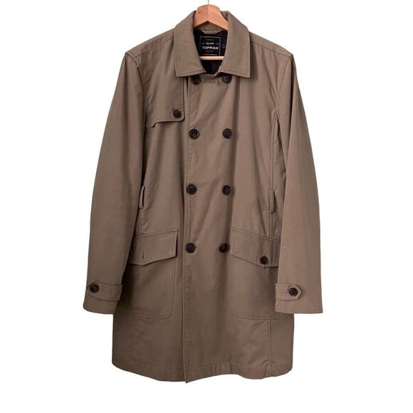 Topman Front Button Coat in Size US Medium - Picture 1 of 8